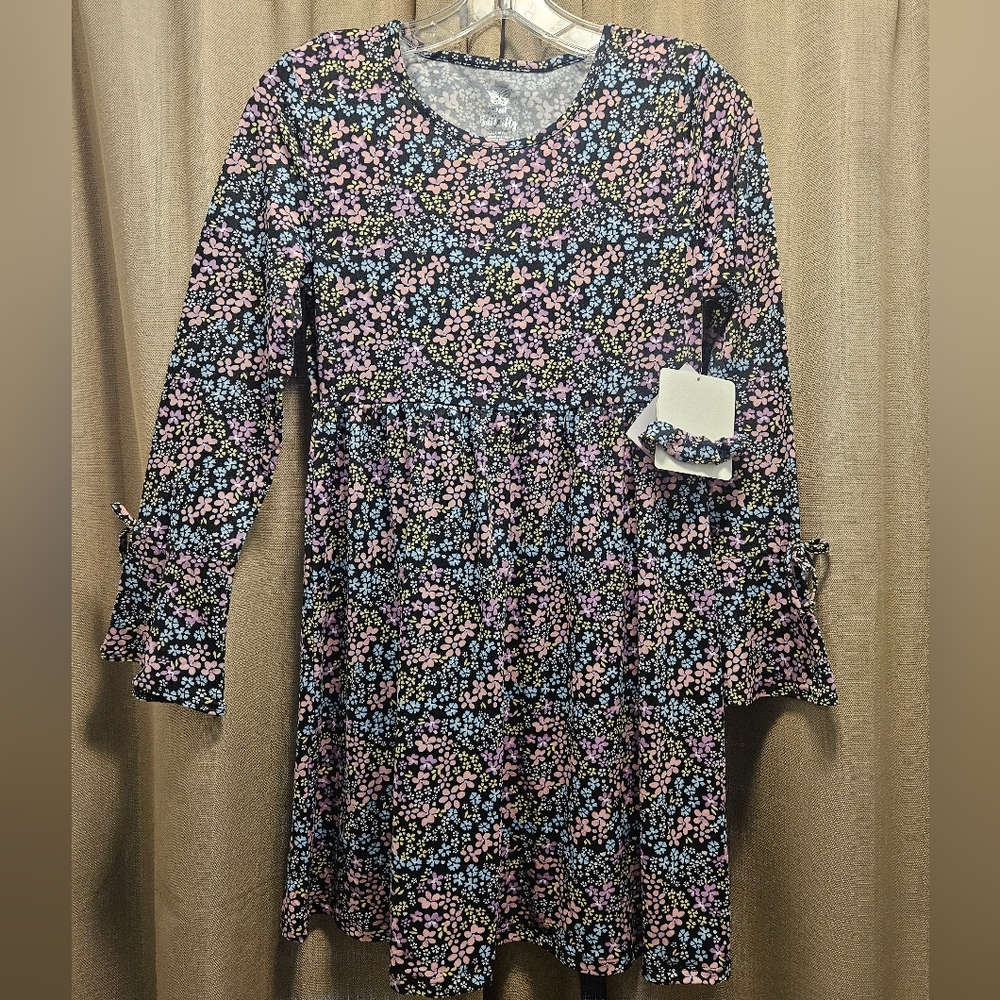 Floral Kids Dress - Multicolor